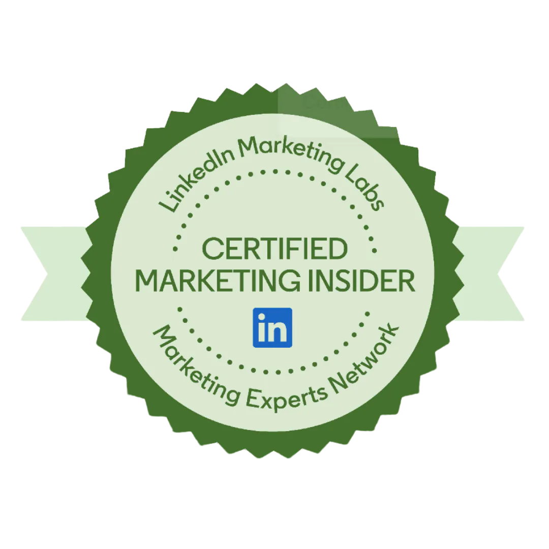 linkedin certified marketing insider