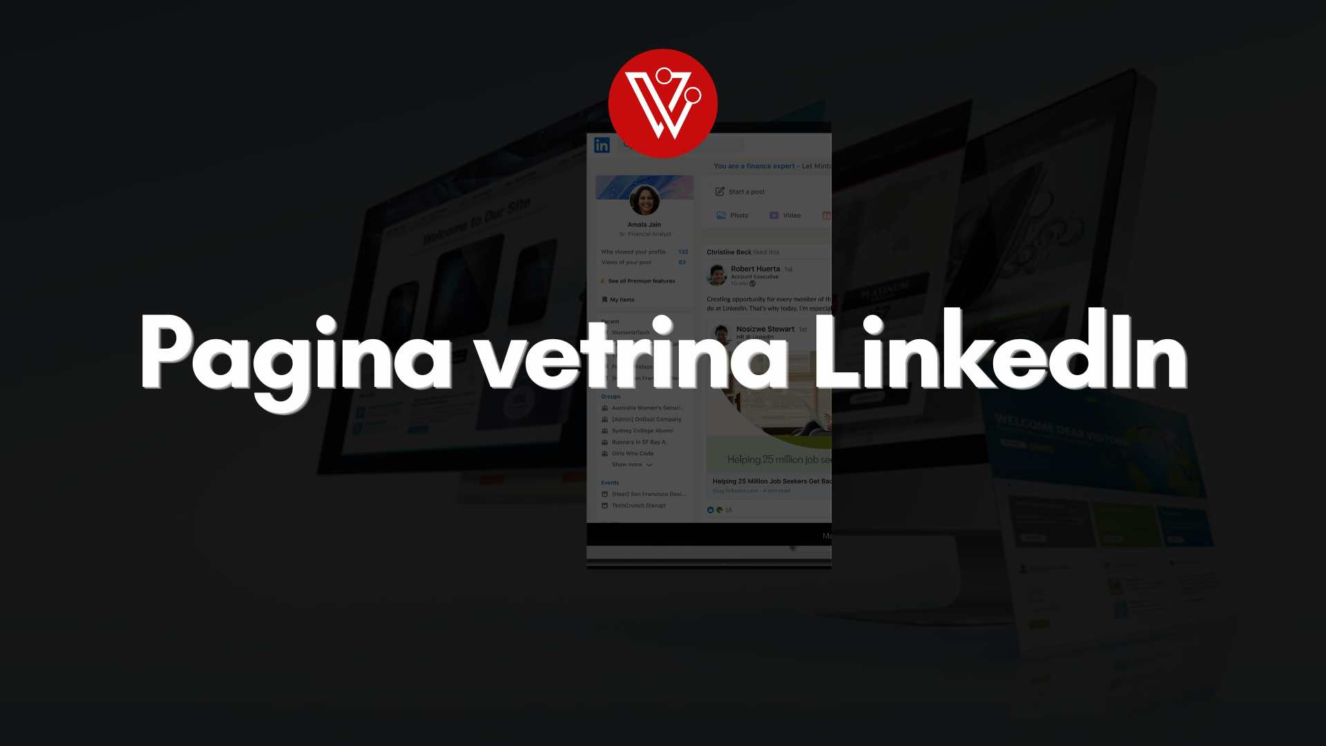 Pagina vetrina LinkedIn