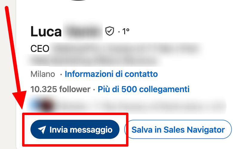 Come mandare messaggi privati su LinkedIn: procedura step-by-step per inviare un messaggio a un collegamento